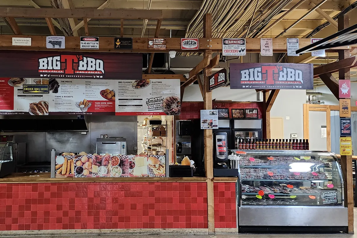 BIG T'S BBQ FARMERS MARKET